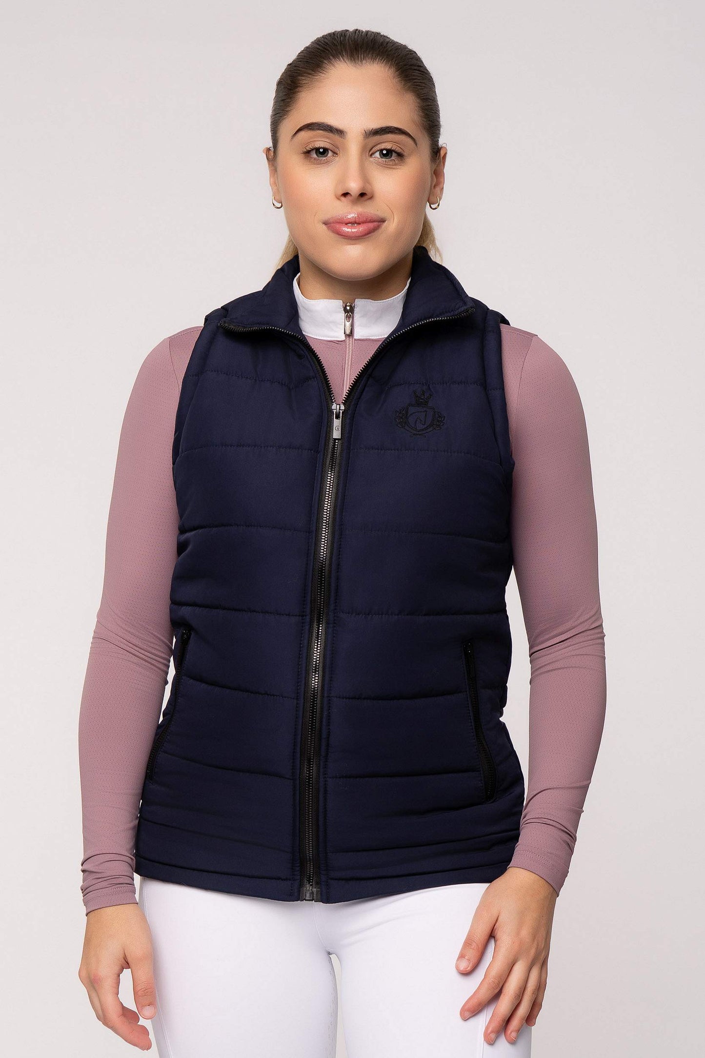 Colete Puffer Azul Dark
