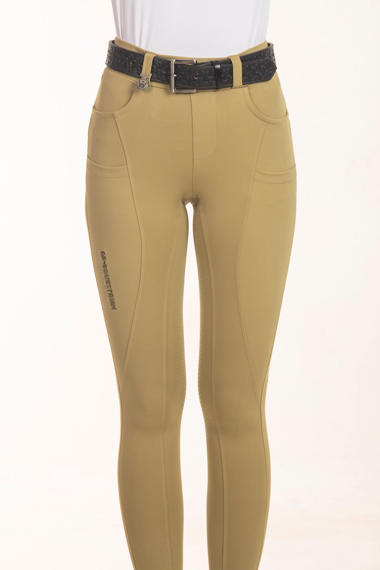 Culote Hipismo Legging Cristal Verde Abacate