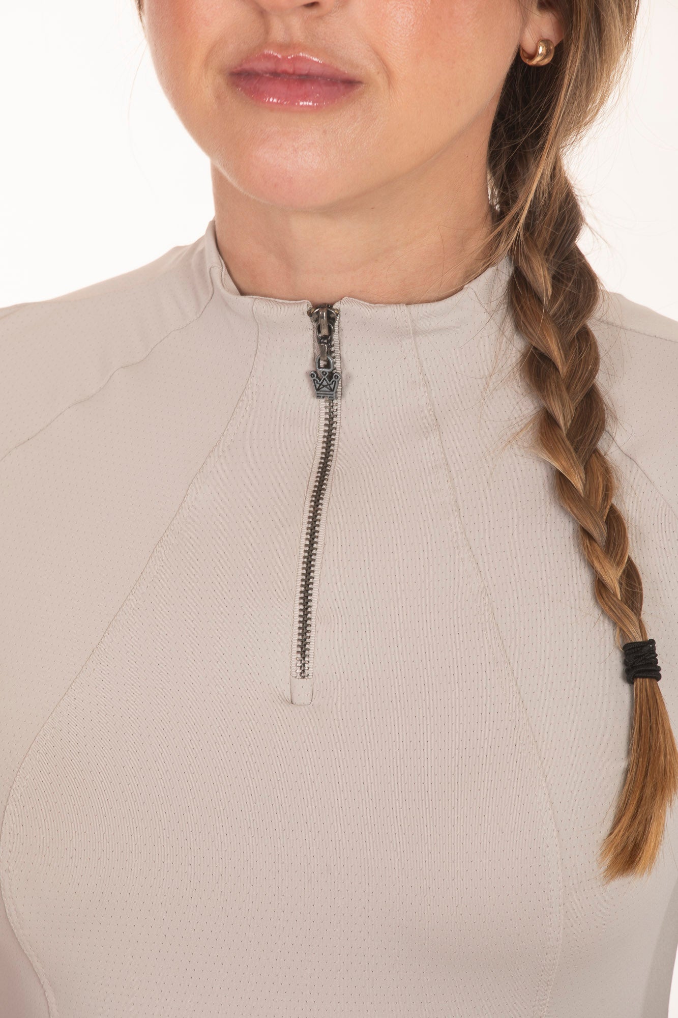 Camisa Ecuestre Gomos Cristal Blanco