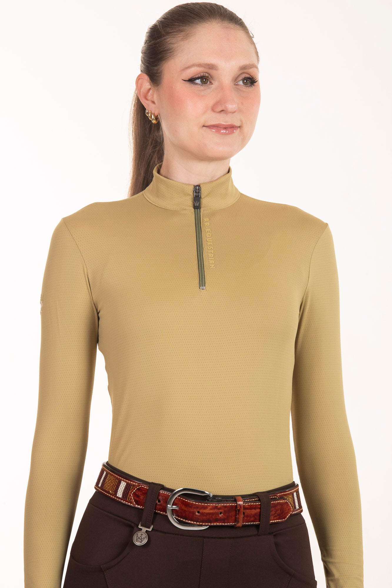 Camisa Hipismo Fresh Manga Longa Verde Abacate