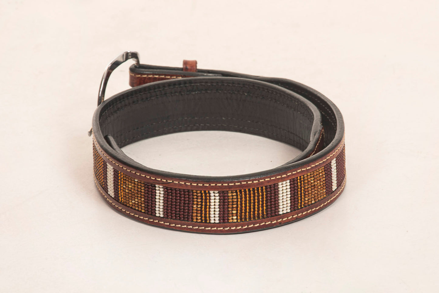 Colorful Beaded Equestrian Belt