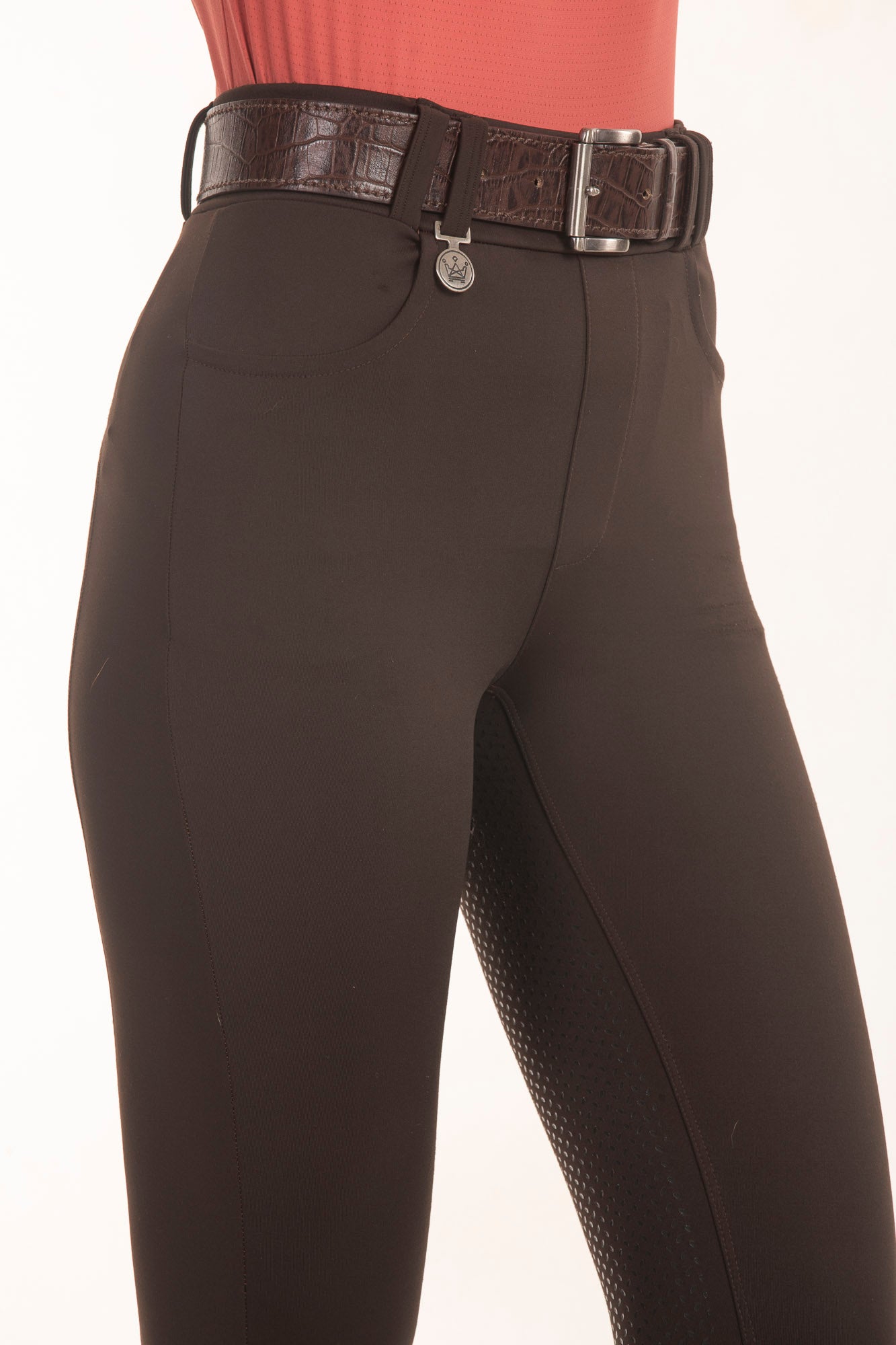 Culote Hipismo Legging Café
