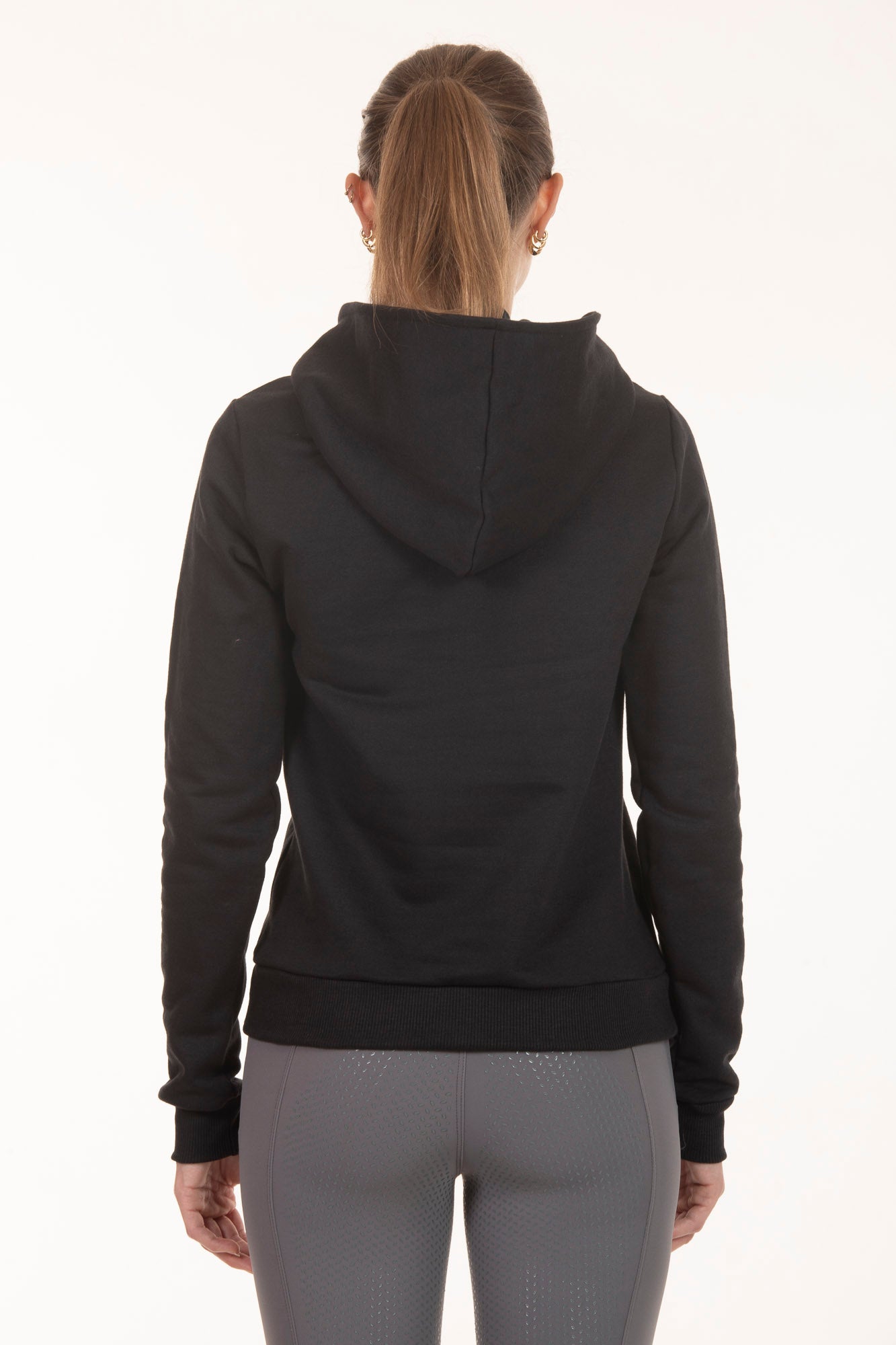 Sudadera Canguro Negra