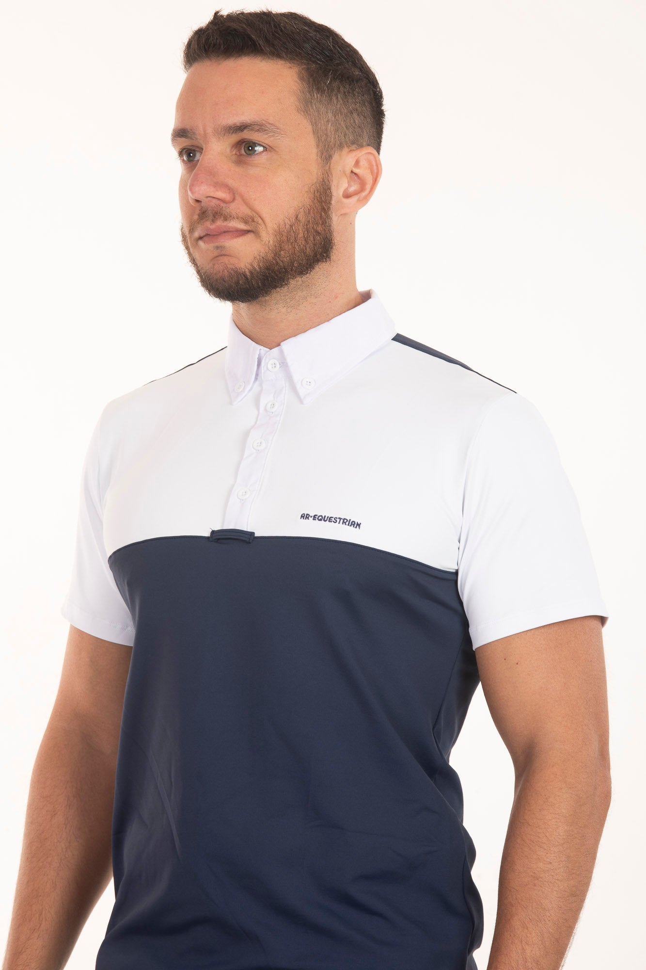 Camisa Hipismo Masculina Painel Marinho