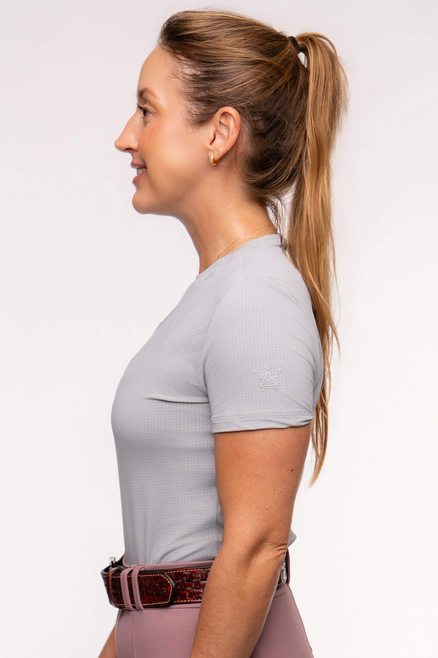 Basic Equestrian Short Sleeve White T-Shirt *New Edition*