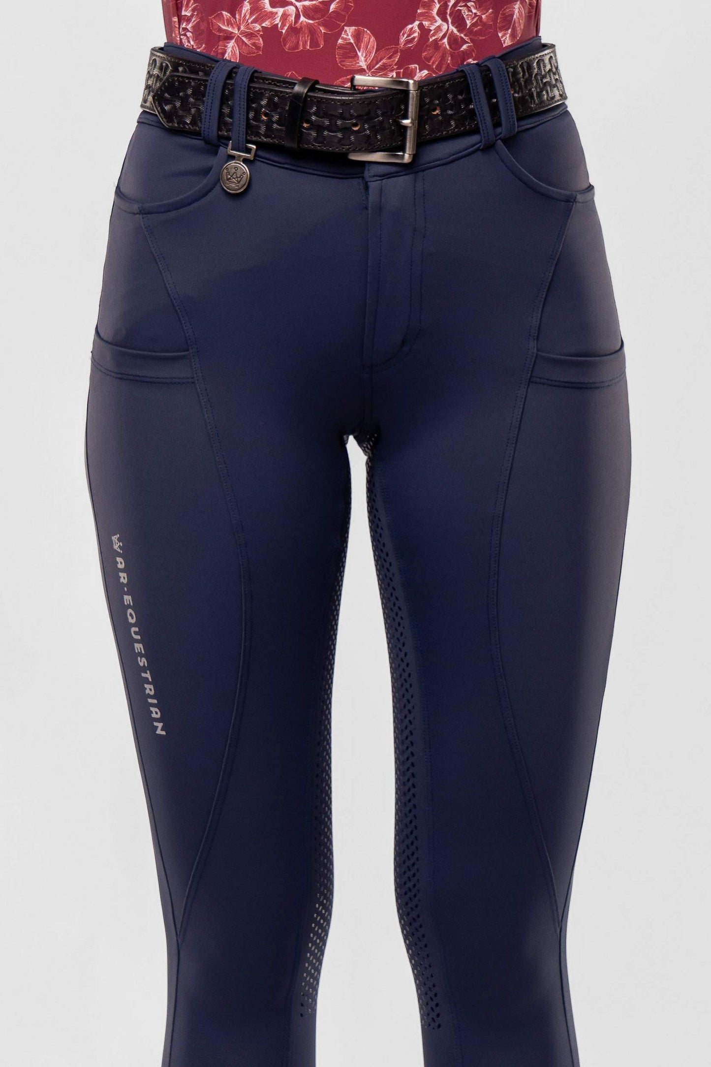 Premium Navy Blue Equestrian Breeches