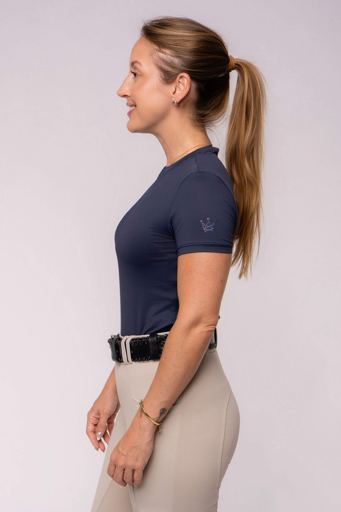 Basic Equestrian Short Sleeve White T-Shirt *New Edition*