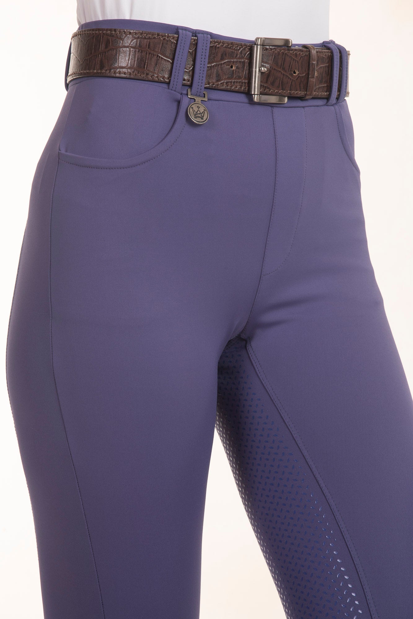 Wine Equestrian Leggings