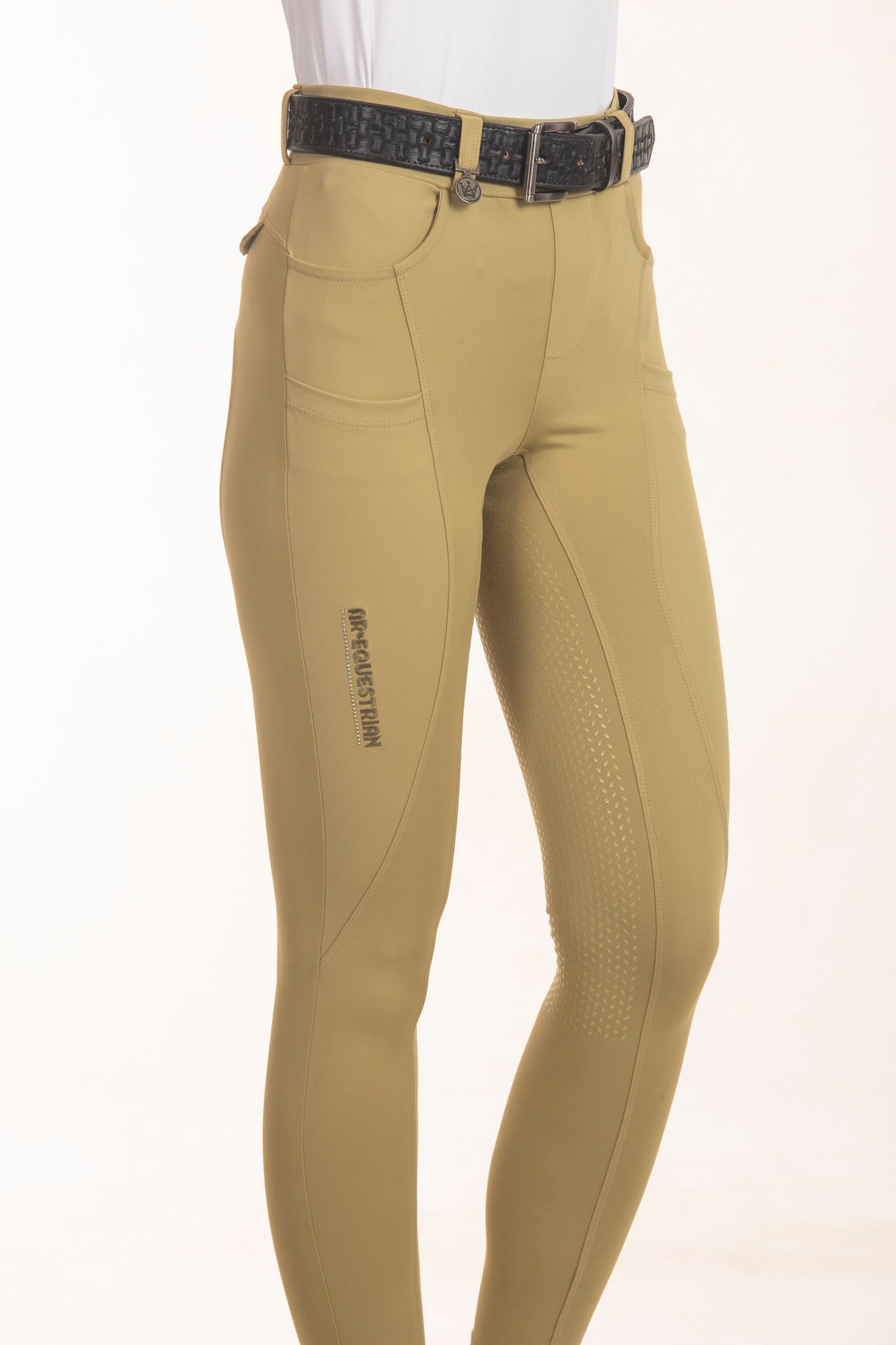 Culote Hipismo Legging Cristal Verde Abacate
