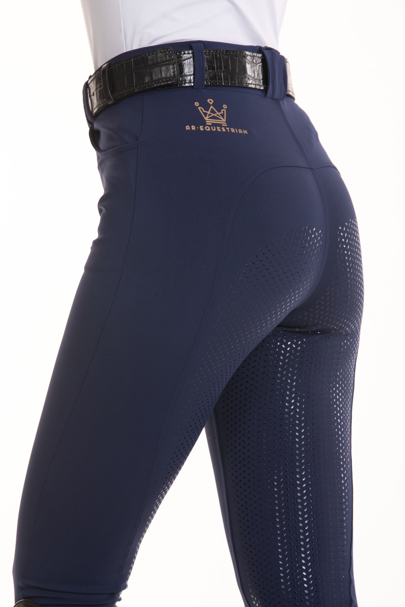 Equestrian Breeches Navy Blue Leggings