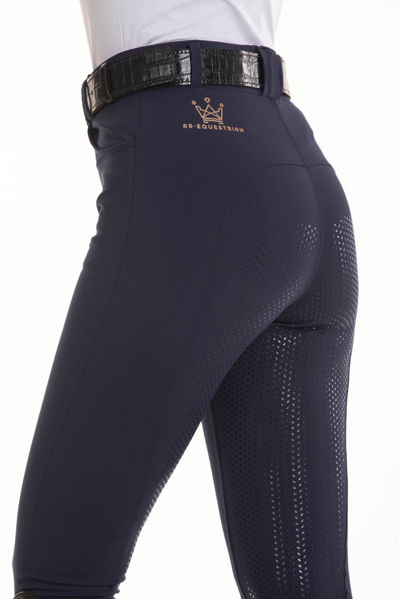 Dark Blue Equestrian Leggings
