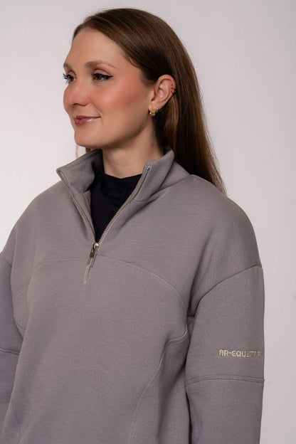 Moletom Oversized Platina
