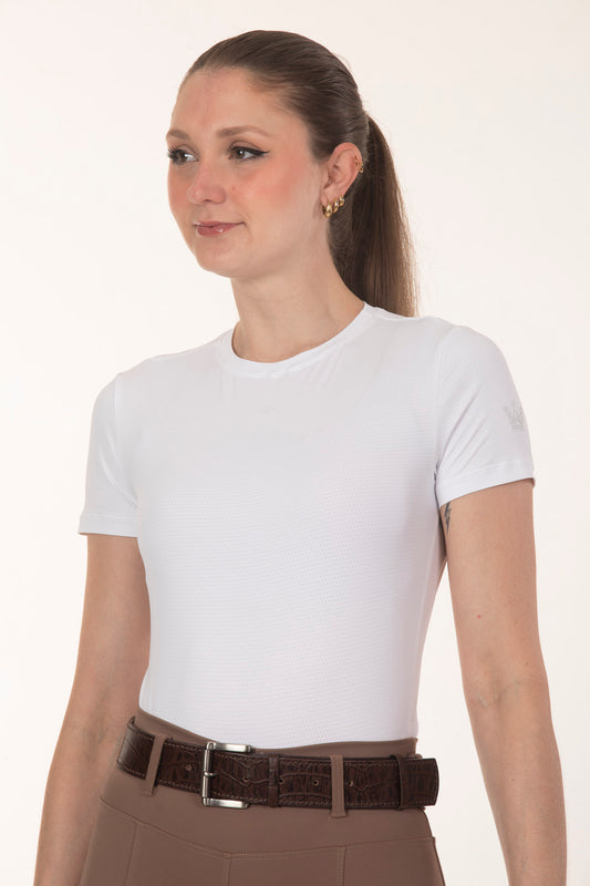 Basic Equestrian Short Sleeve White T-Shirt *New Edition*