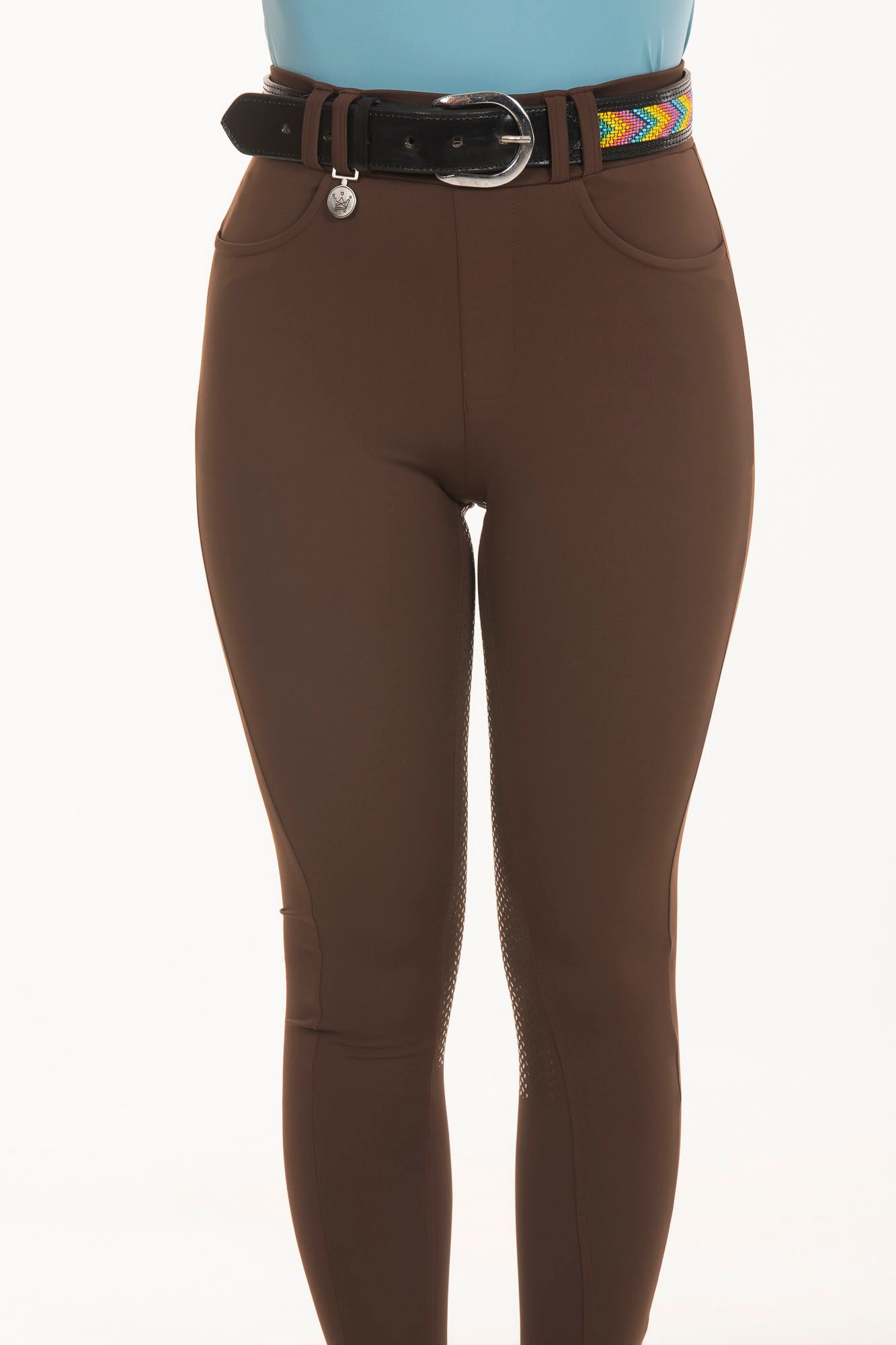 Culote Hipismo Legging Marrom