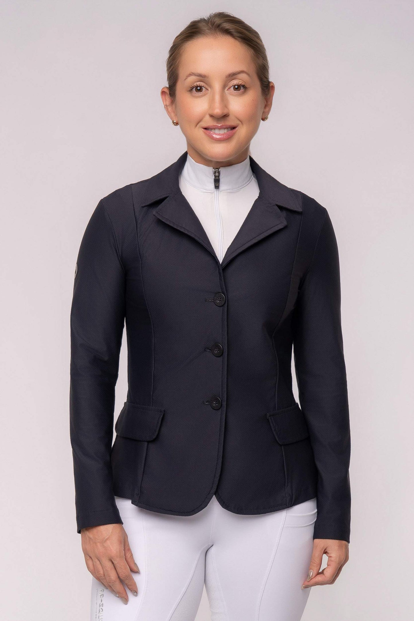 Casaca Hipismo Summer Preta - Sob Encomenda prazo 20 dias