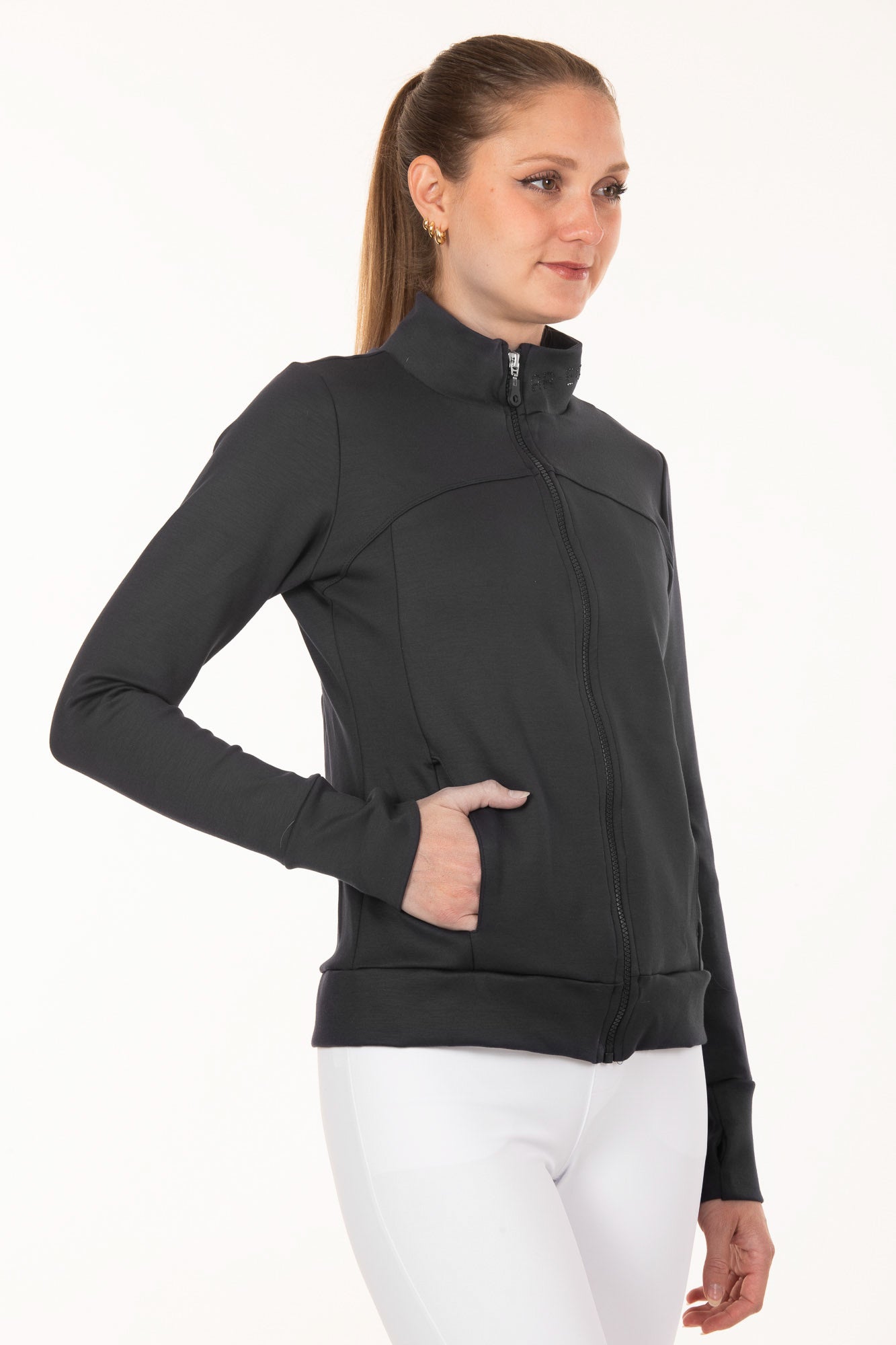 Premium Black Equestrian Jacket