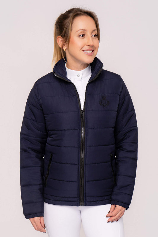 Jaqueta Hipismo Puffer Azul Dark