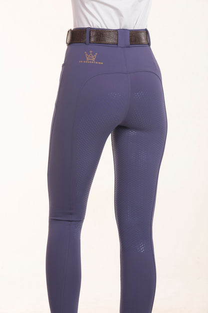 Culote Hipismo Legging Azul Crepúsculo