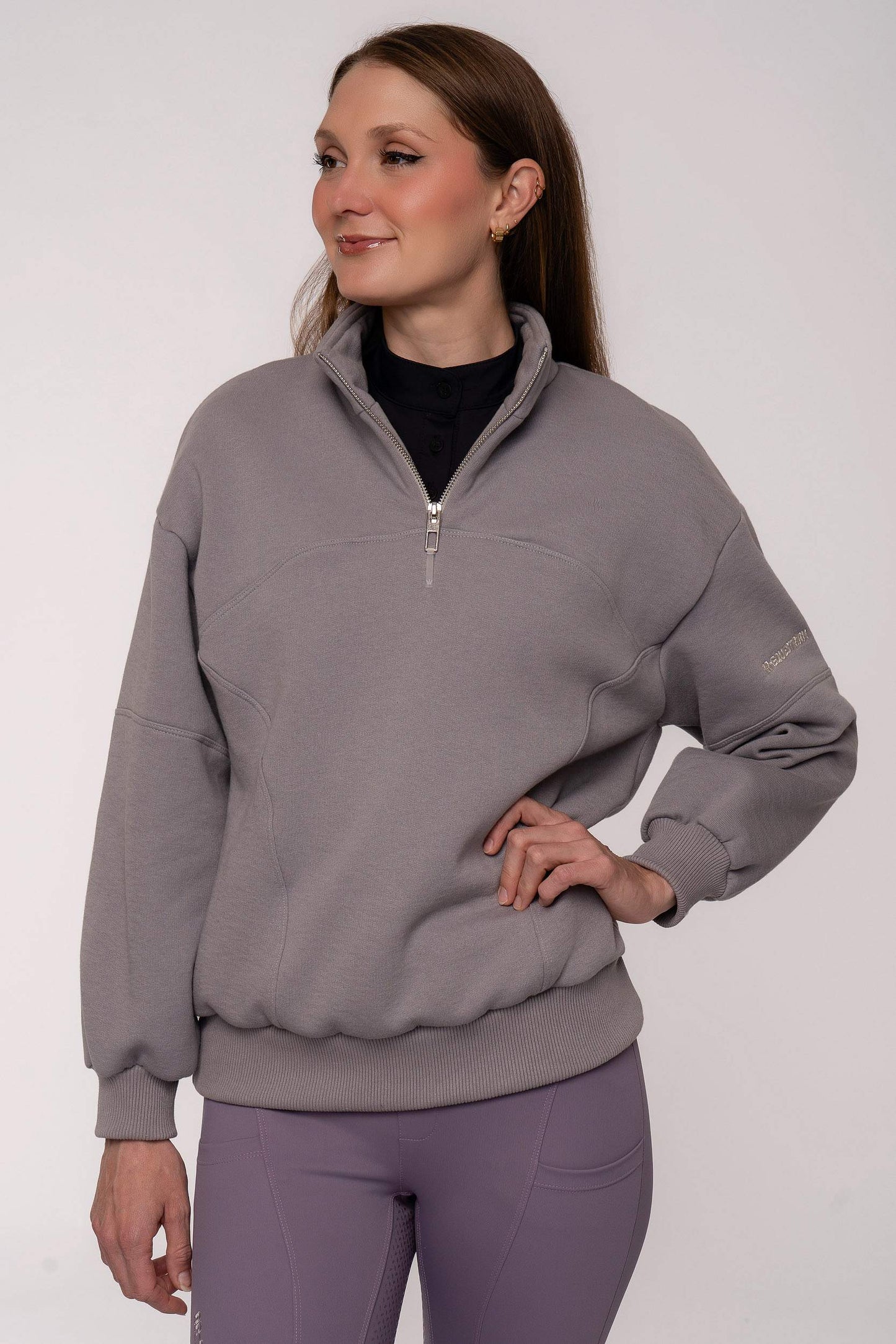 Moletom Oversized Platina