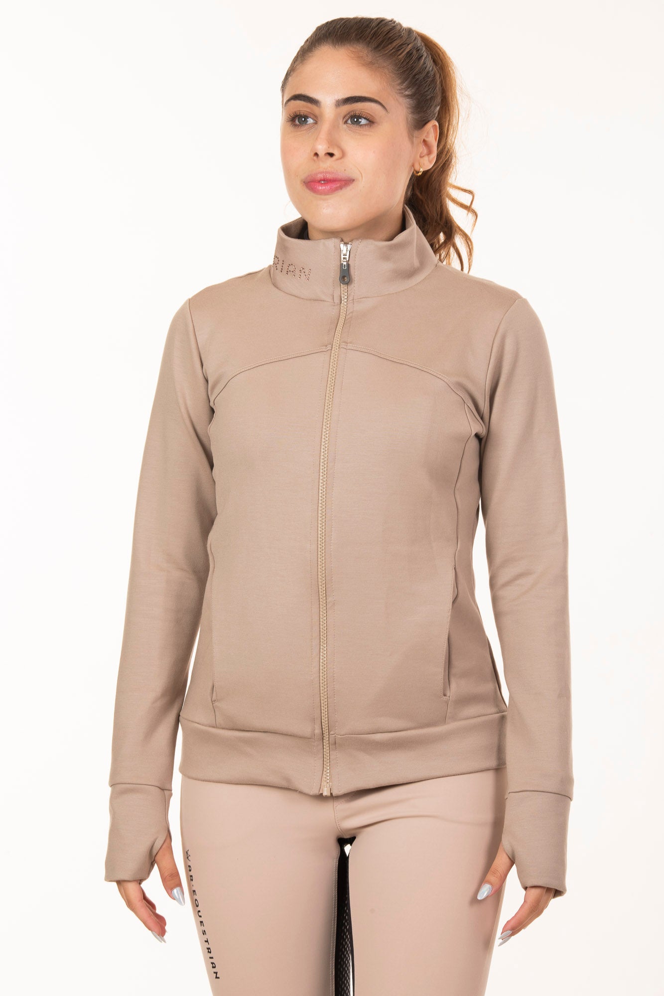 Premium Beige Equestrian Jacket