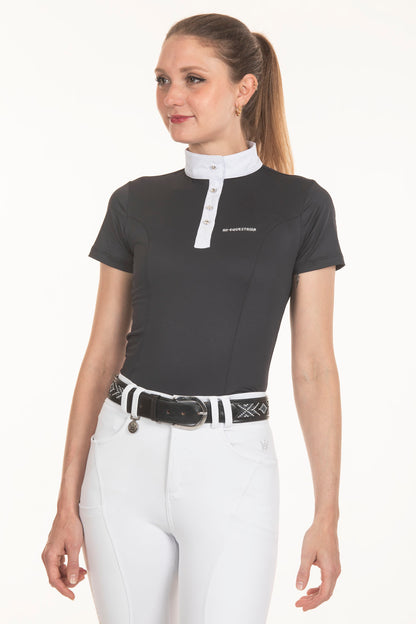 Fresh Crystal Black Equestrian Shirt