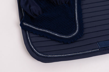 Conjunto Manta e Touca Marinho