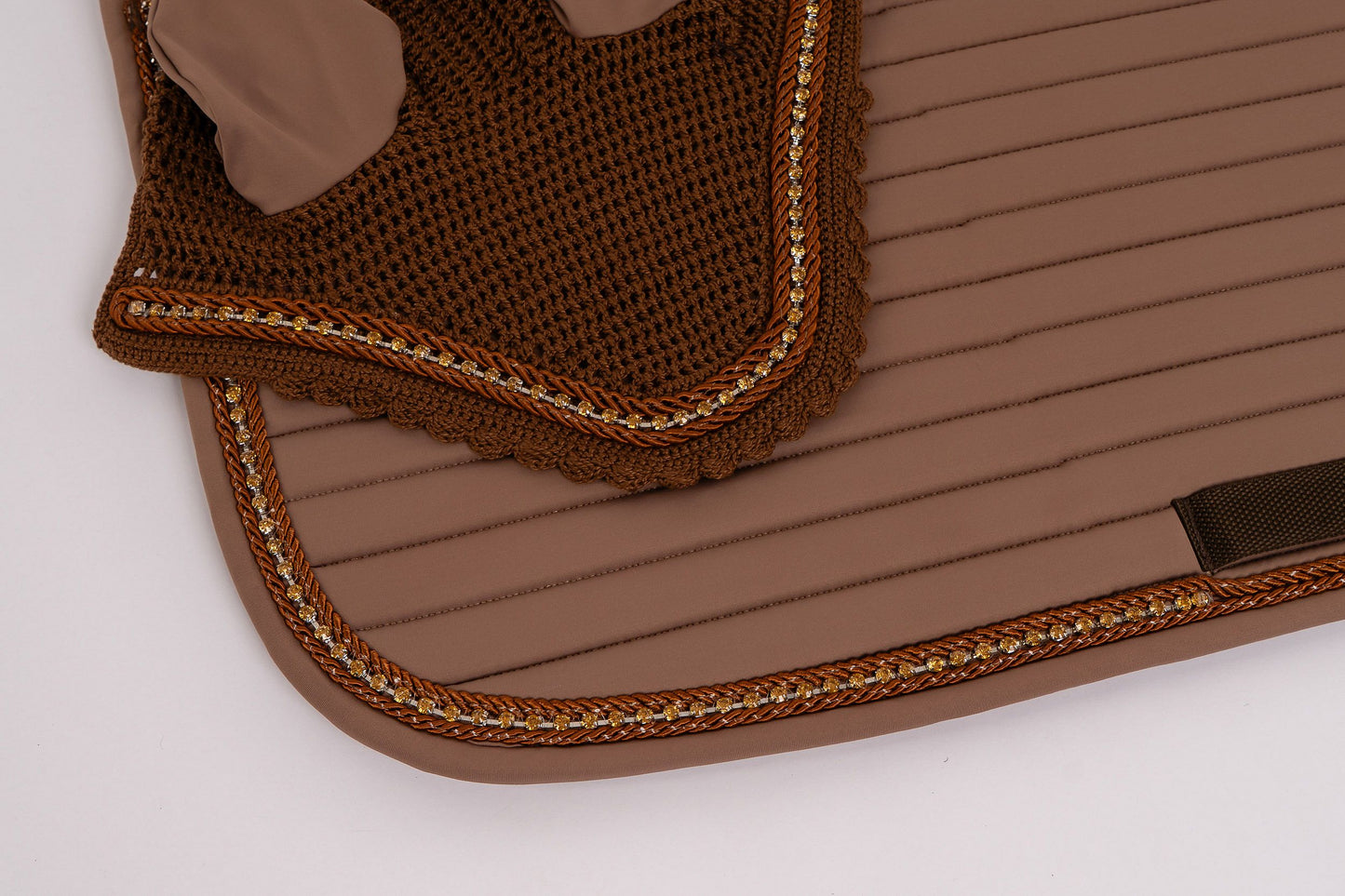 Conjunto Manta e Touca Cappuccino