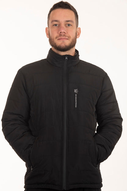 Jaqueta Hipismo Masculina Puffer Preta