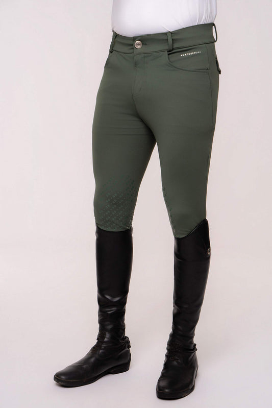 Culote Hipismo Masculino Verde Cacto