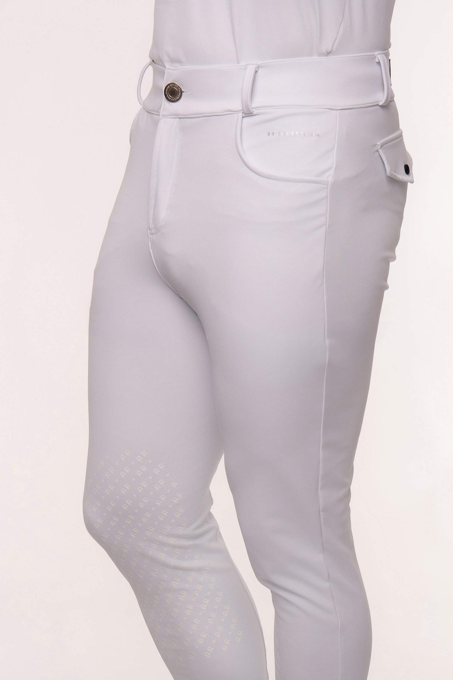 Culote Hipismo Masculino Branco