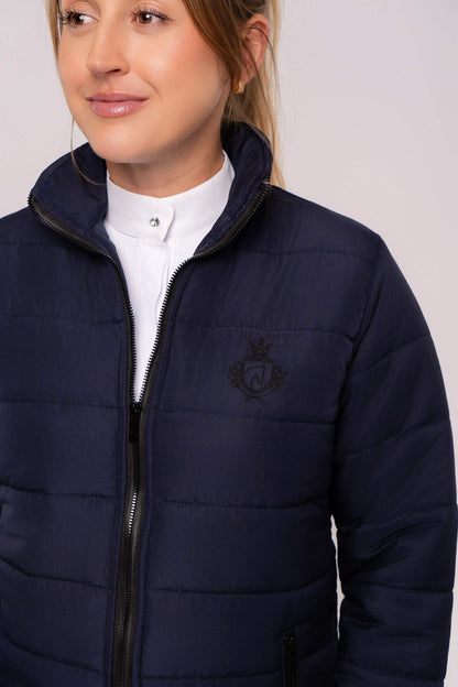 Jaqueta Hipismo Puffer Azul Dark