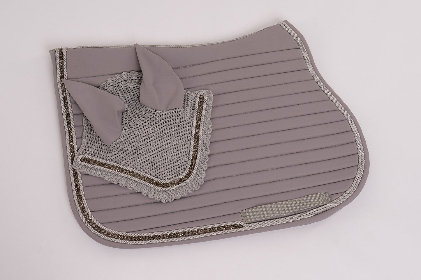 Conjunto Manta e Touca Platina