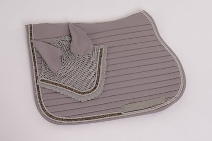 Conjunto Manta e Touca Platina