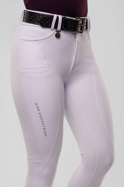 Premium White Equestrian Breeches