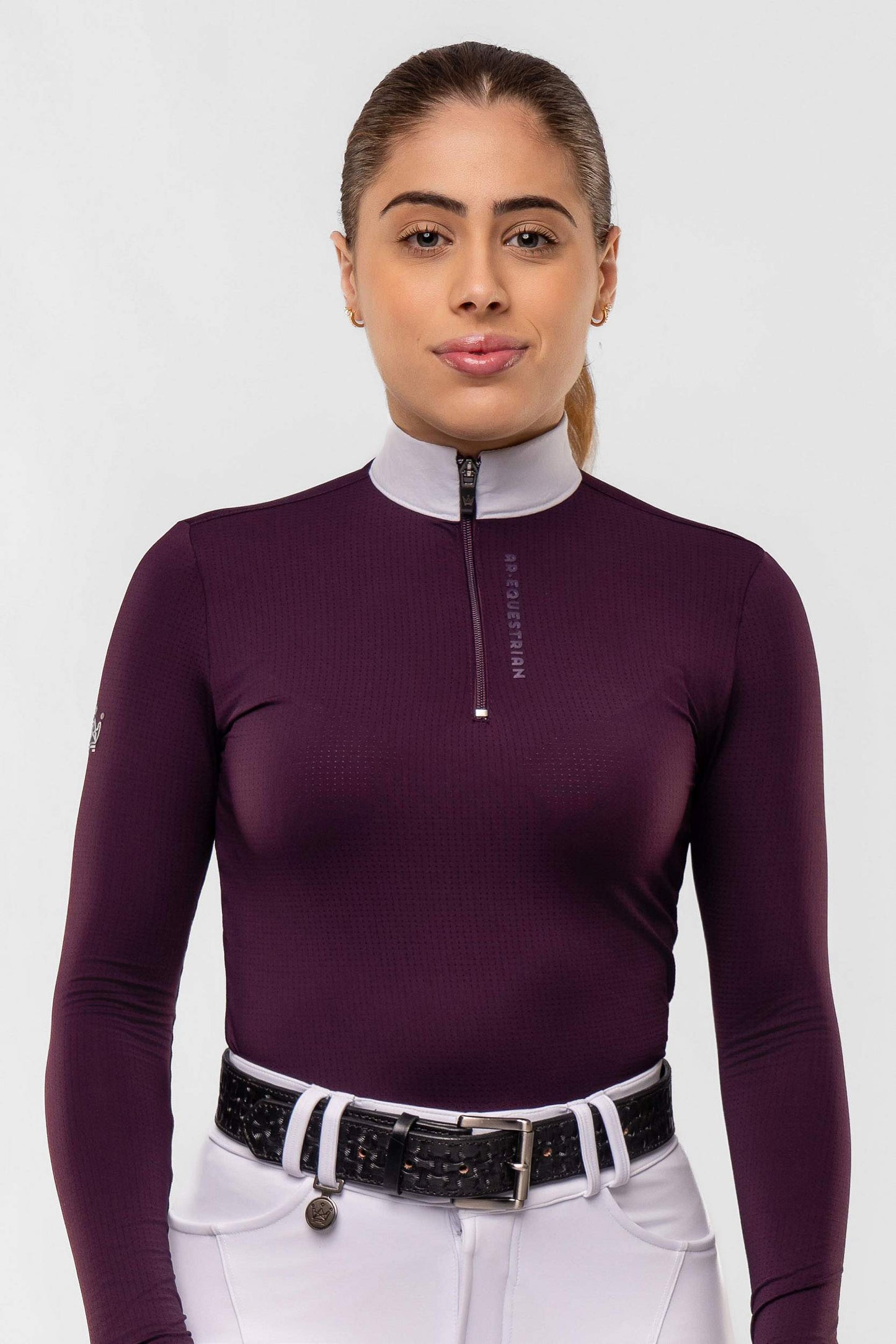 Camisa Hipismo Fresh Manga Longa Malbec Prova