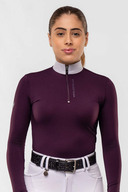 Camisa Hipismo Fresh Manga Longa Malbec Prova