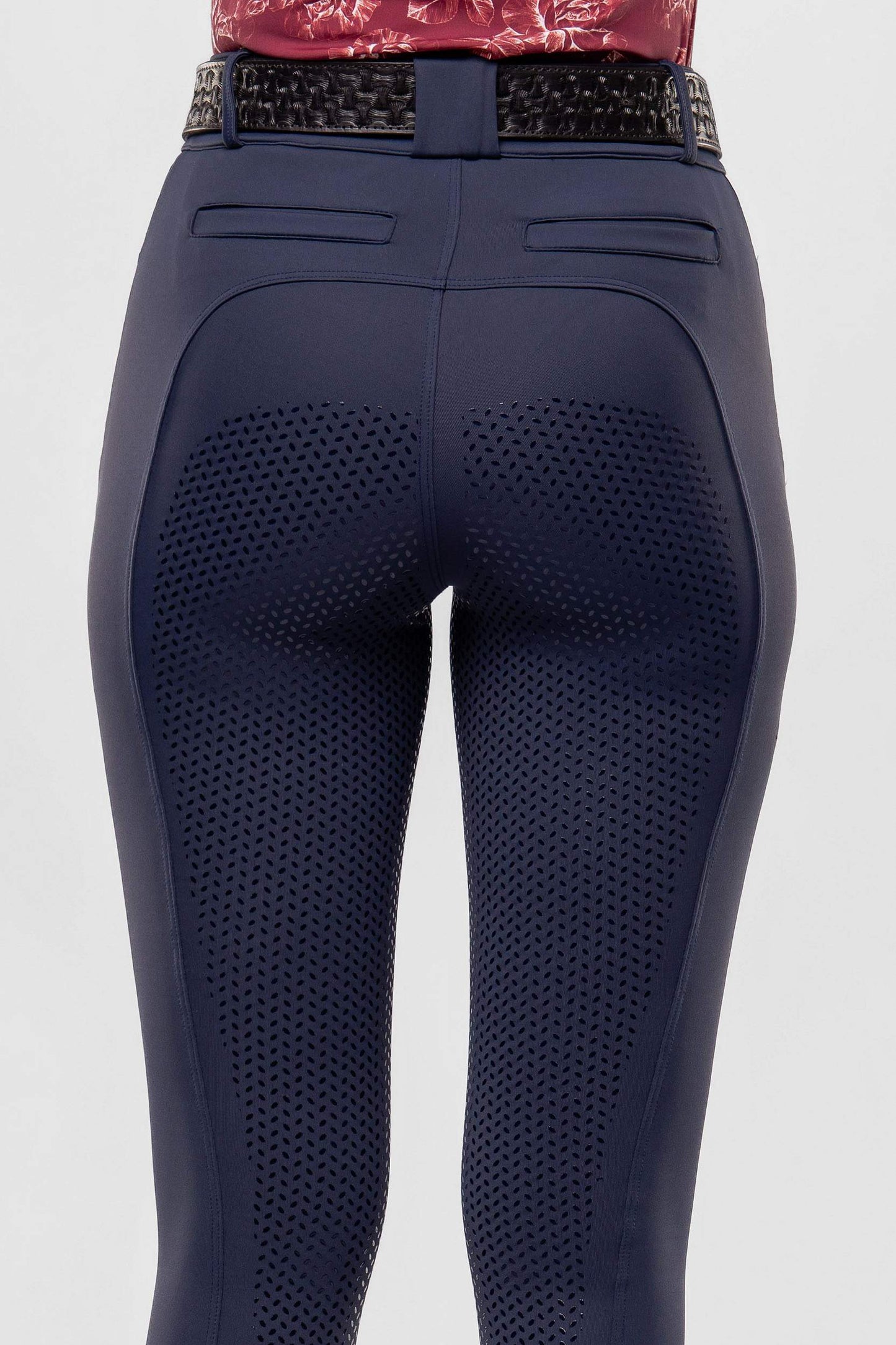 Premium Navy Blue Equestrian Breeches
