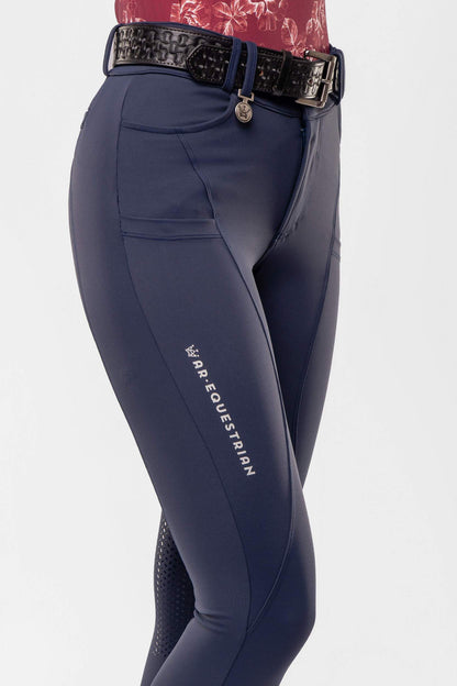Premium Navy Blue Equestrian Breeches