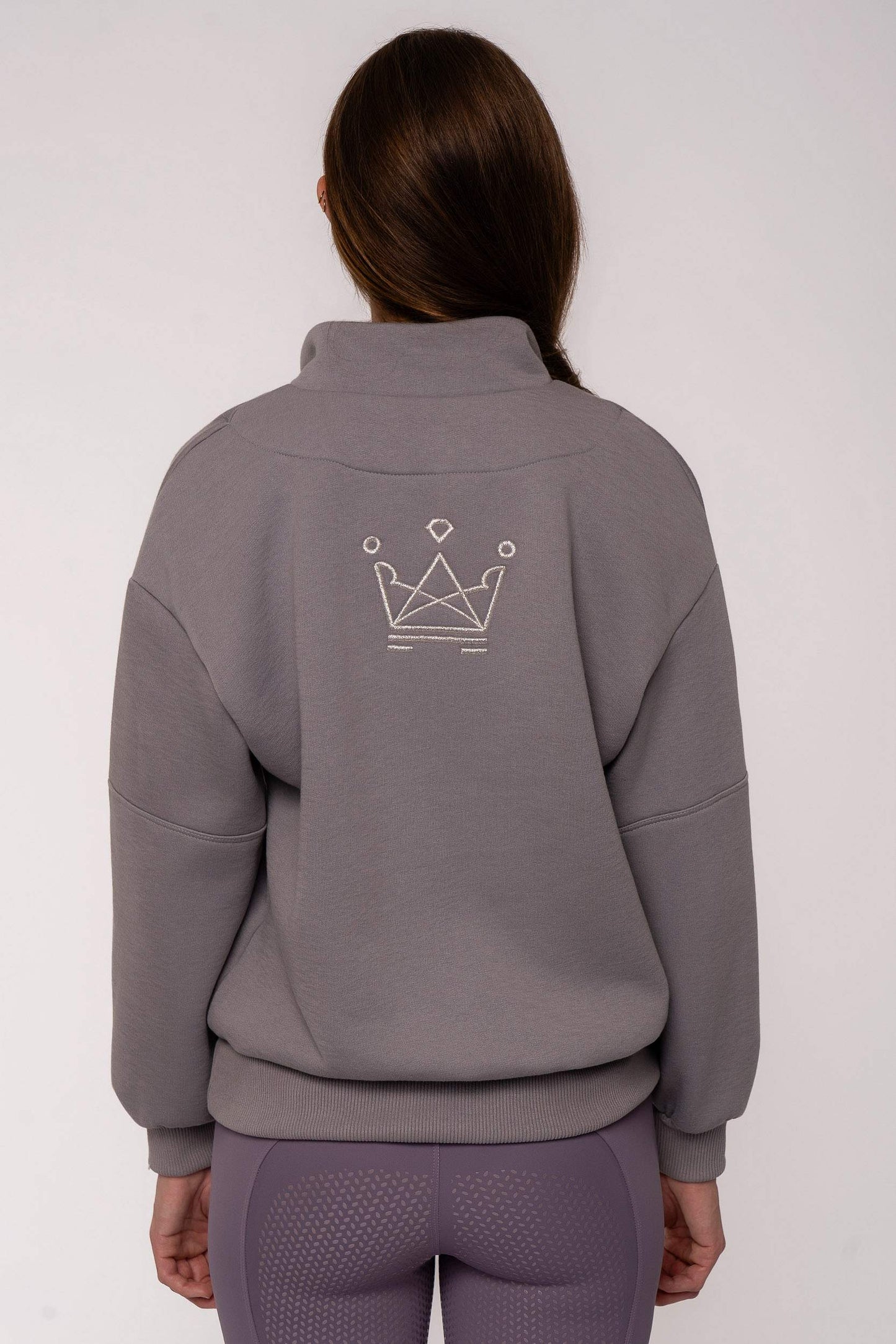 Moletom Oversized Platina