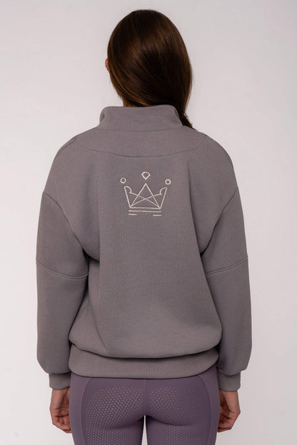 Moletom Oversized Platina