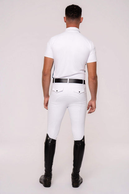 Culote Hipismo Masculino Branco