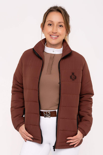 Jaqueta Hipismo Puffer Café