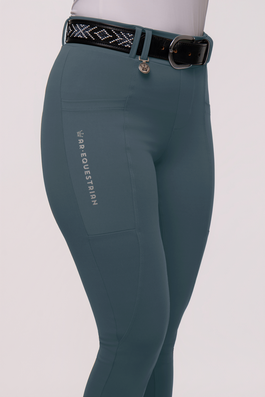 Culote Hipismo Legging 2.0 Petróleo