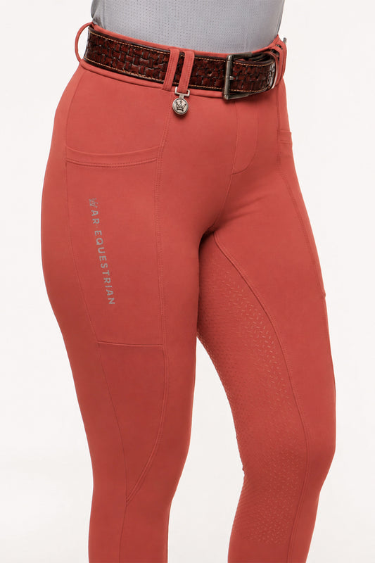 Culote Hipismo Legging 2.0 Coral