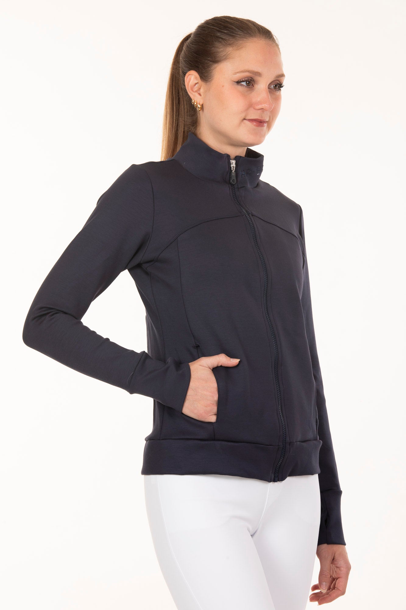 Premium Navy Equestrian Jacket