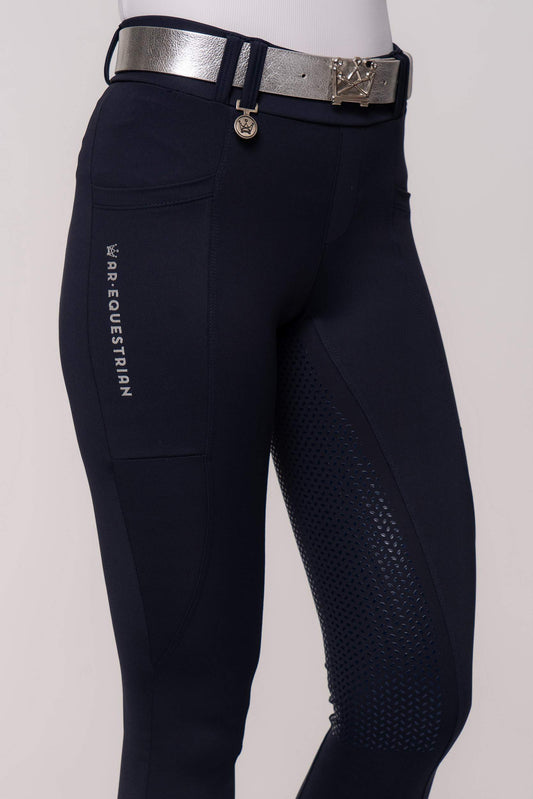 Culote Hipismo Legging 2.0 Azul Dark
