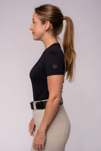 Basic Equestrian Short Sleeve White T-Shirt *New Edition*