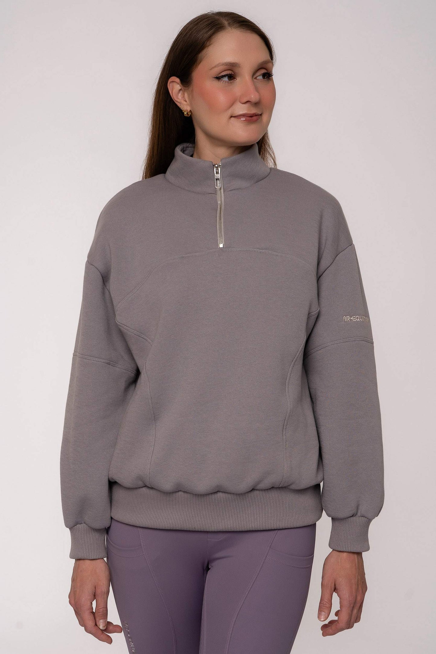Moletom Oversized Platina