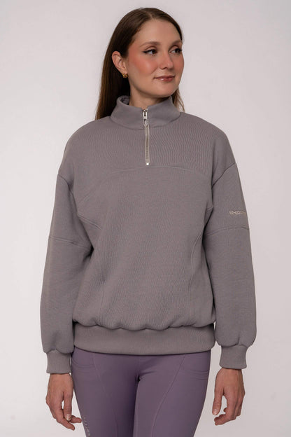 Moletom Oversized Platina