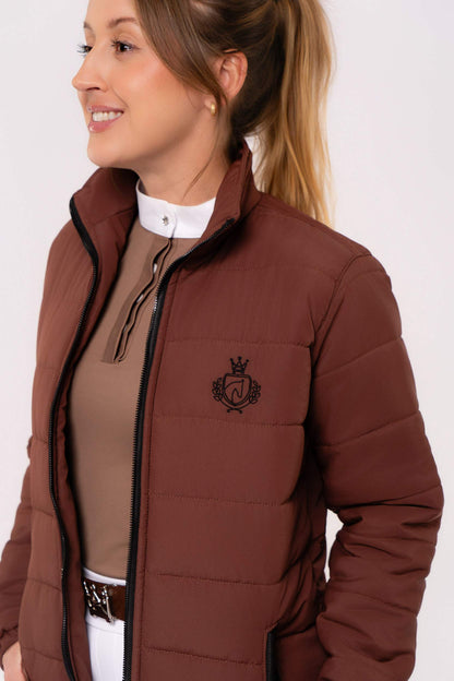 Jaqueta Hipismo Puffer Café